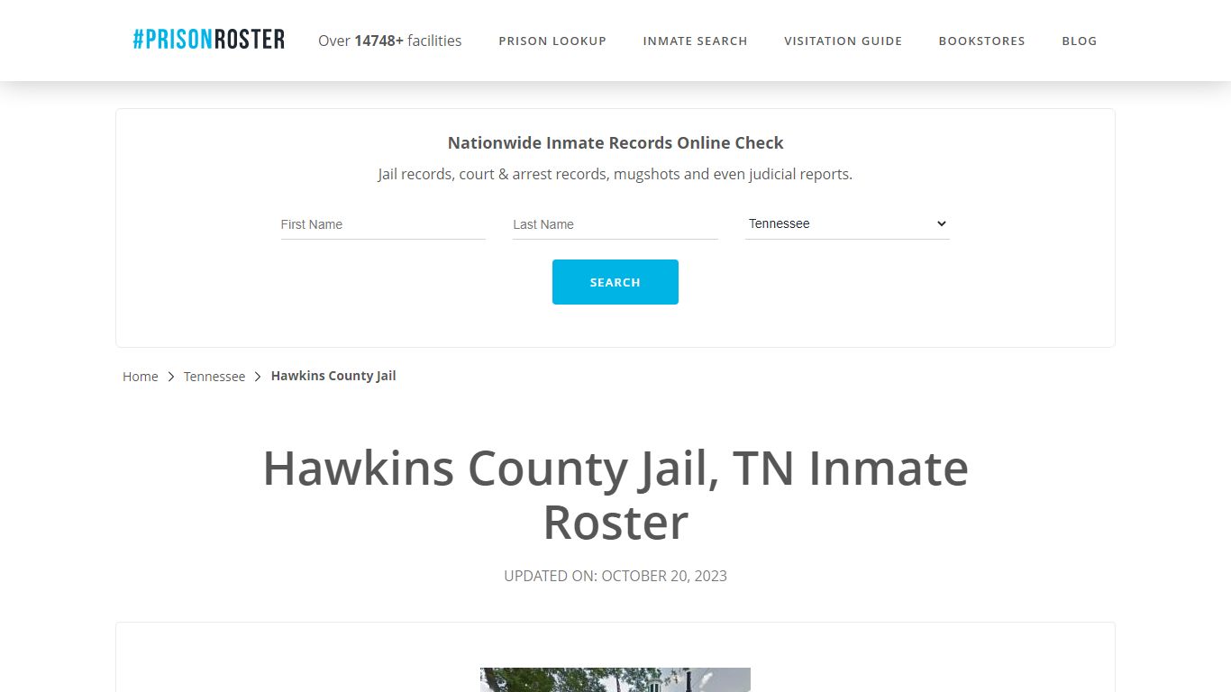 Hawkins County Jail, TN Inmate Roster - Prisonroster